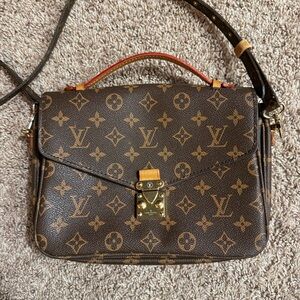 Louis Vuitton Brown Monogram Crossbody Bag